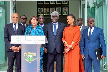 Côte d'Ivoire / Lagune Ébrié d'Abidjan : la Mairie de Paris Anne Hidalgo, s'engage à accompagner la dépollution